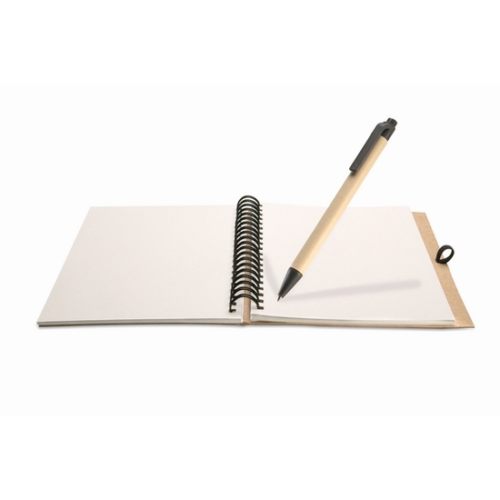 B6 Recyceltes Notizbuch