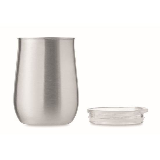 Becher recycelter Edelstahl