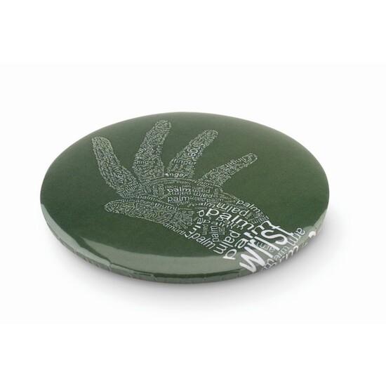 Badge mit Make-up Spiegel