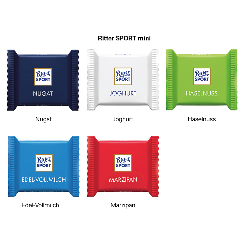 Ritter SPORT mini, Haselnuss