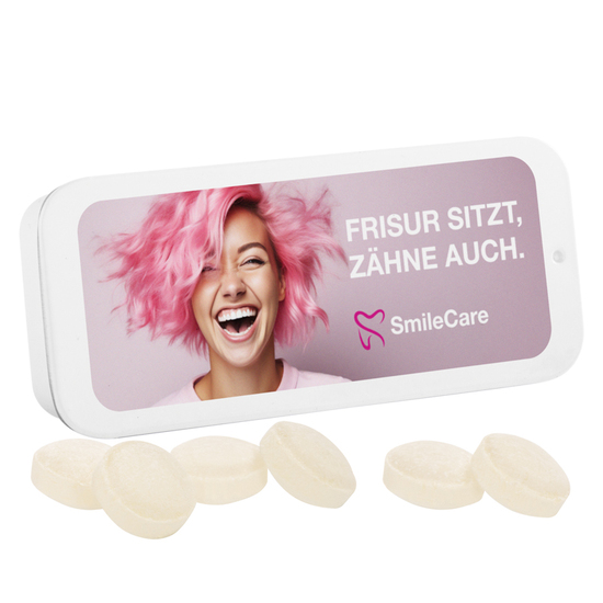 Schiebedeckeldose, Mini Bonbons Japanische Minze