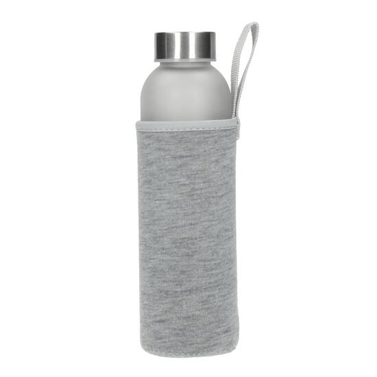 Glasflasche mit Hülle "Iced" 0,45 l