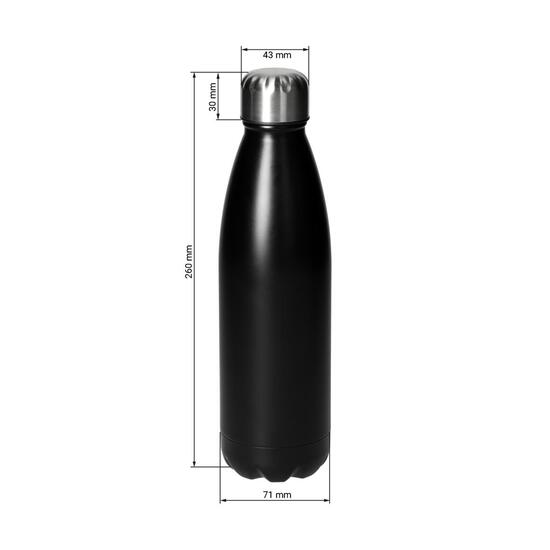 Edelstahlflasche "Colare", 0,70 l, einwandig