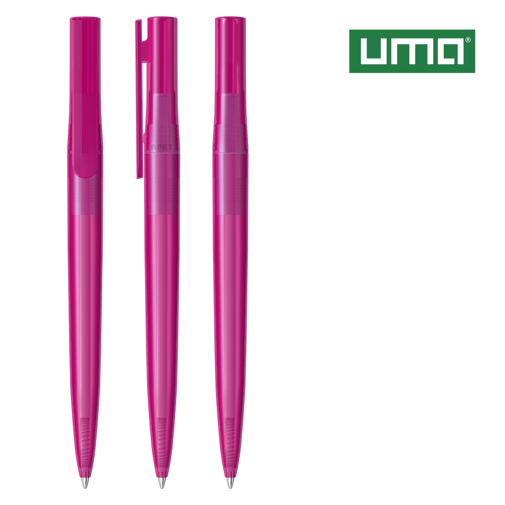 RECYCLED PET PEN switch transparent