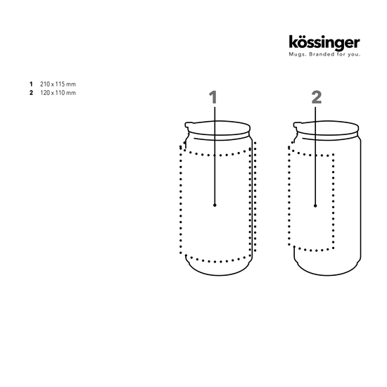 Kössinger King Can  Vakuumthermodose