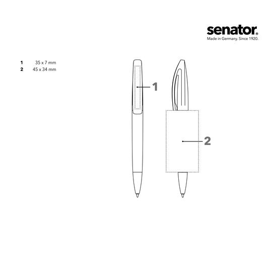 senator Bridge Soft Touch  Drehkugelschreiber