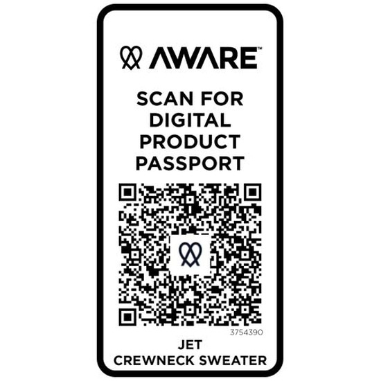 Jet Unisex Aware™ Pullover mit Rundhalsausschnitt aus recyceltem Material