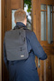 TROIKA Laptop-Rucksack BLUE CYCLE EXPANDABLE