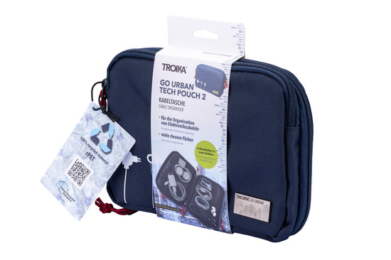 TROIKA Kabeltasche GO URBAN TECH POUCH 2