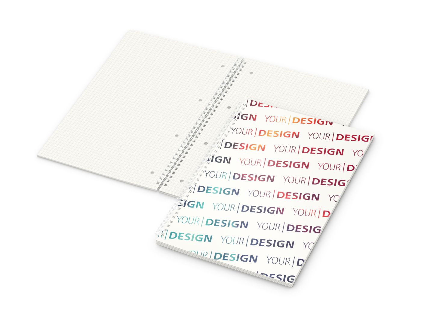 Collegeblock Wire-O Recycling, 50 Blatt