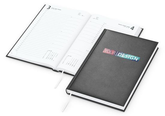 Buchkalender Advance Bestseller inkl. Siebdruck-Digital