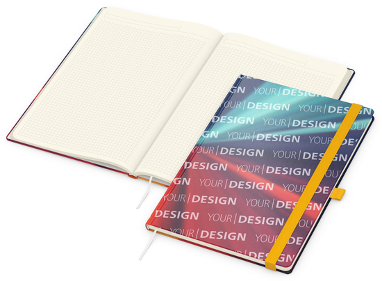Notizbuch Match-Book Creme A4 Cover-Star Bestseller