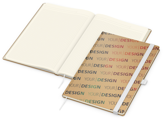 Notizbuch Match-Book Creme A4 Natura Bestseller