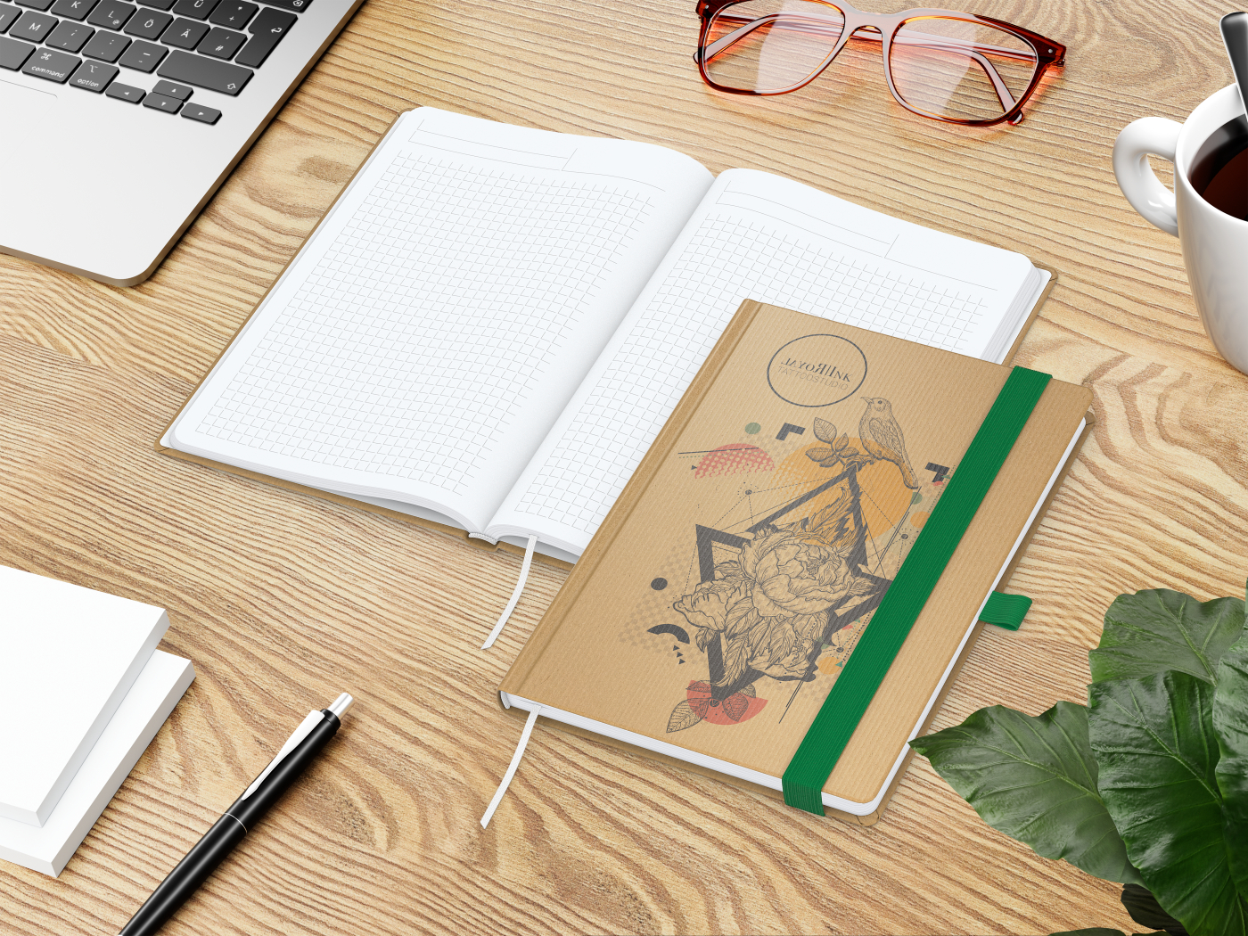 Notizbuch Match-Book White A5 Natura Bestseller