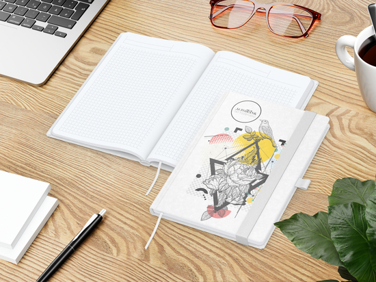 Notizbuch Match-Book White A5 Natura Bestseller