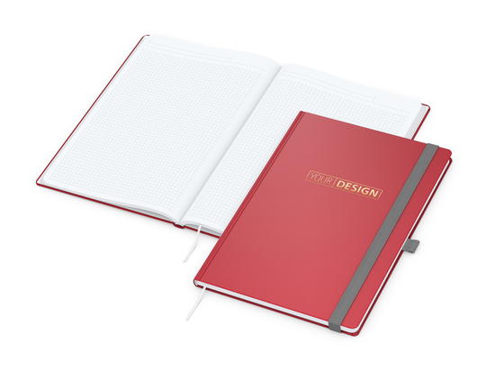 Notizbuch Vision-Book White A4 Bestseller inkl. Prägung