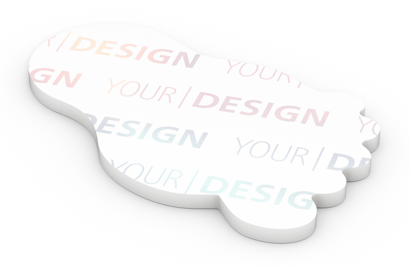 Form green+blue 125 x 72, 50 Blatt