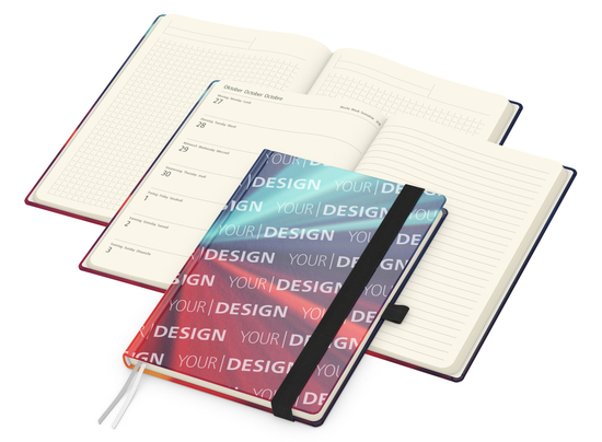 Wochenplaner Match-Hybrid Creme A5 Cover-Star Bestseller