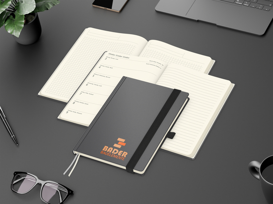 Wochenplaner Vision-Hybrid Creme Bestseller inkl. Siebdruck-Digital