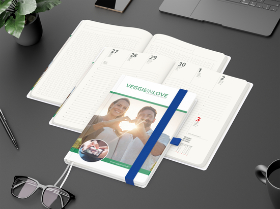 Wochenplaner Match-Hybrid A5 Natura Recycling