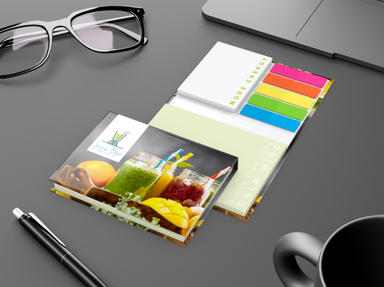 Haftnotiz-Set Brüssel Indivdiuell Bookcover Bestseller, 50/50 Blatt