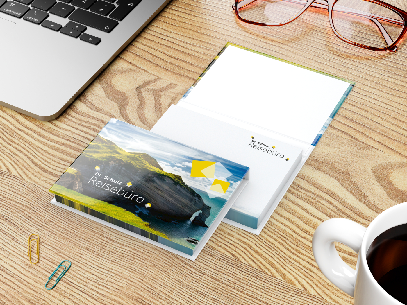 Haftnotiz-Set Dublin Bookcover Individuell Bestseller, gloss-individuell