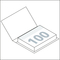 Haftnotiz-Set Dublin Bookcover Individuell Bestseller, gloss-individuell