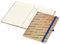 Notizbuch Match-Book Creme Bestseller, A4, Natura, braun-individuell, mittelblau