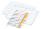 Wochenplaner Match-Hybrid White Bestseller, A4, Natura individuell, gelb