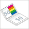 Haftnotiz-Set Brüssel Softcover Individuell Recycling