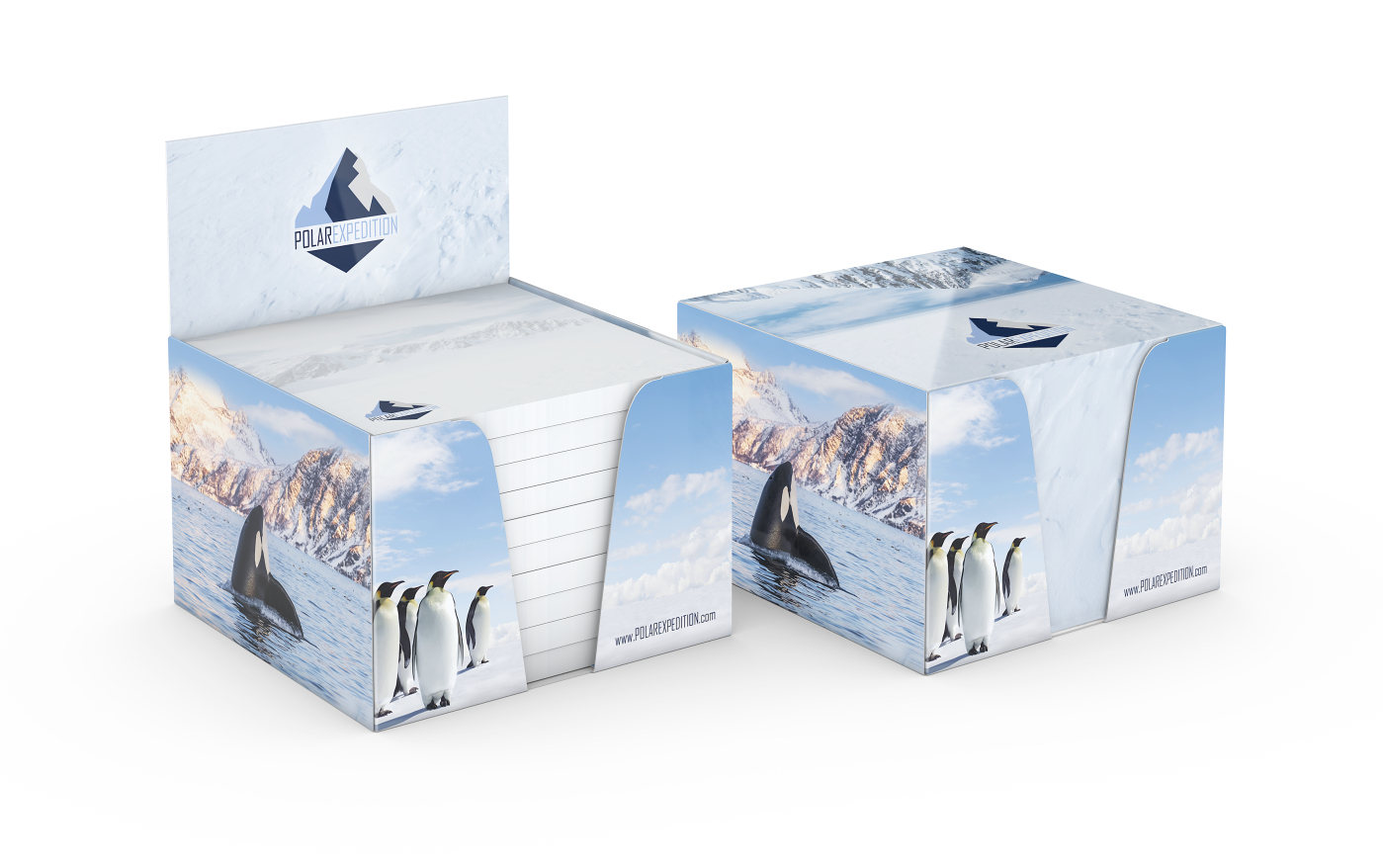 Haftnotizen-Pop-Up-Box Individuell 72 × 72, 500 Blatt