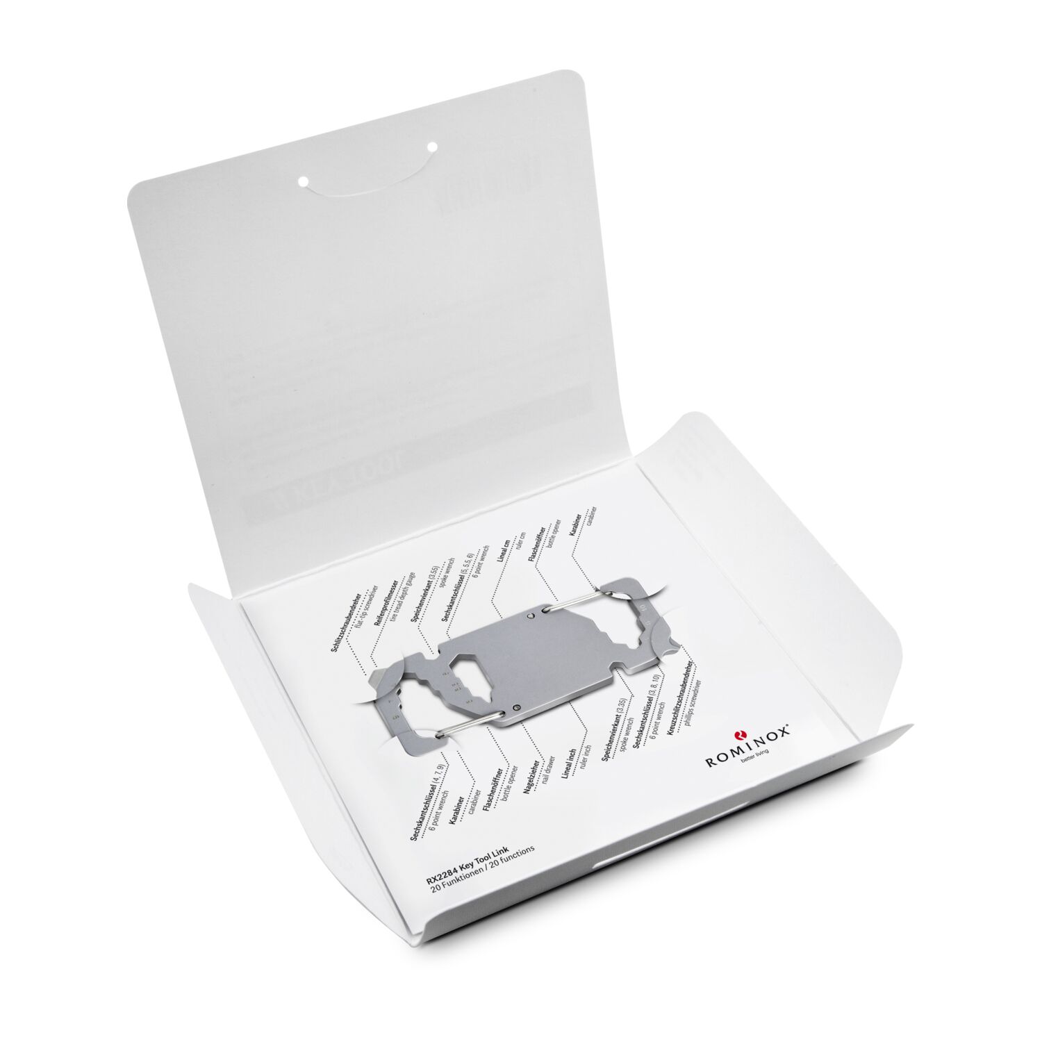 ROMINOX® Key Tool Link (20 Funktionen) Werkzeug 2K2101j