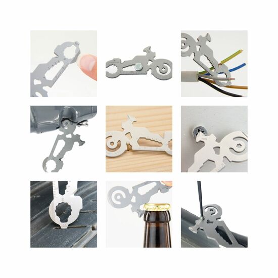 ROMINOX® Key Tool Motorbike (21 Funktionen) Danke 2K2103d