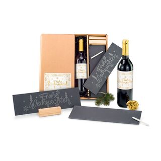 Geschenkset / Präsenteset: Schiefer & Wein 2K2181