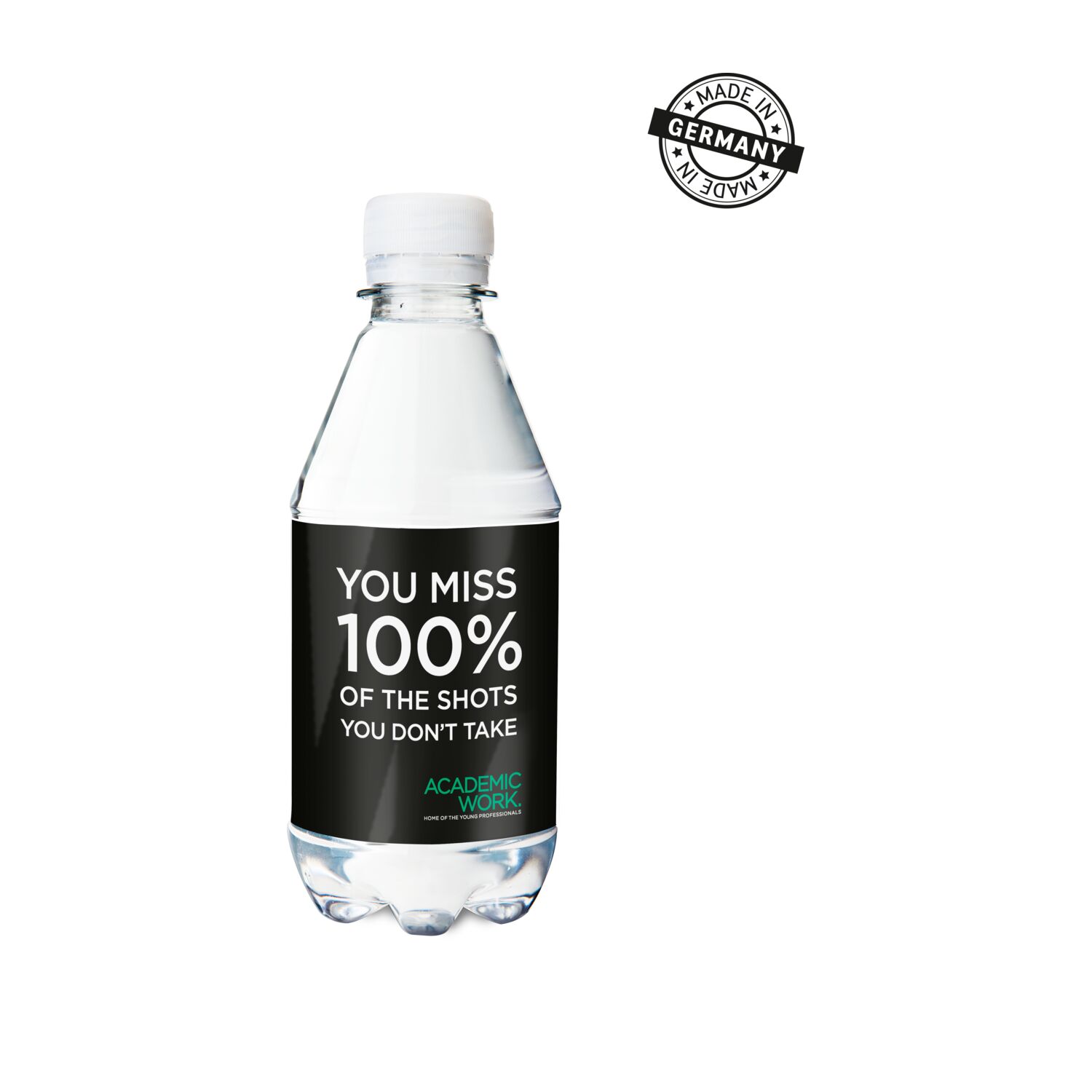 330 ml PromoWater - Mineralwasser, still - Eco Papier-Etikett 2P001P