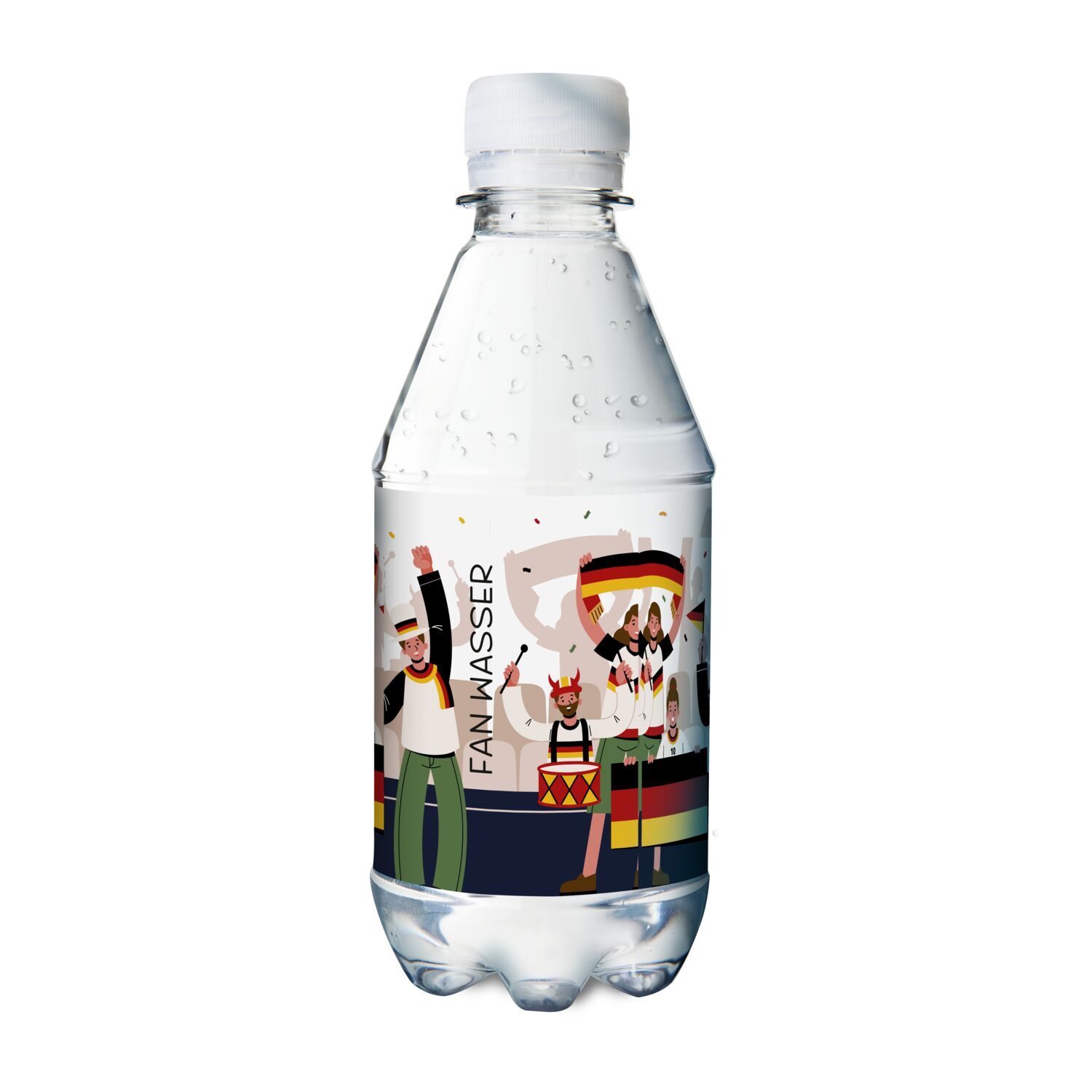 330 ml PromoWater - Mineralwasser, still - Eco Papier-Etikett 2P001P