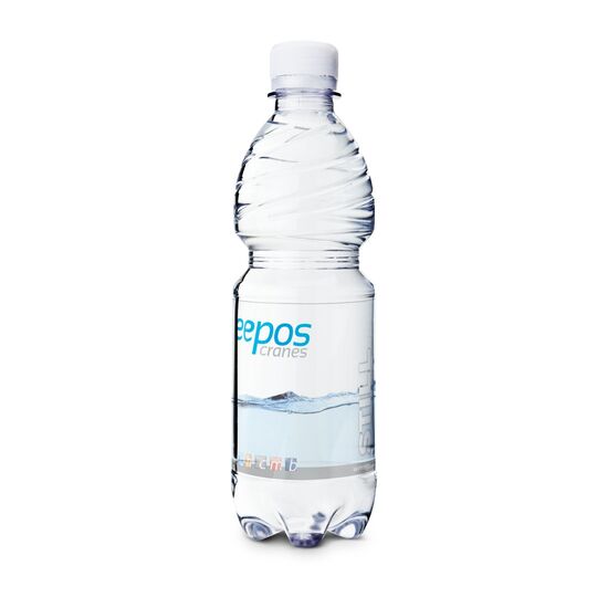 500 ml PromoWater - Mineralwasser - Papier-Etikett 2P004P