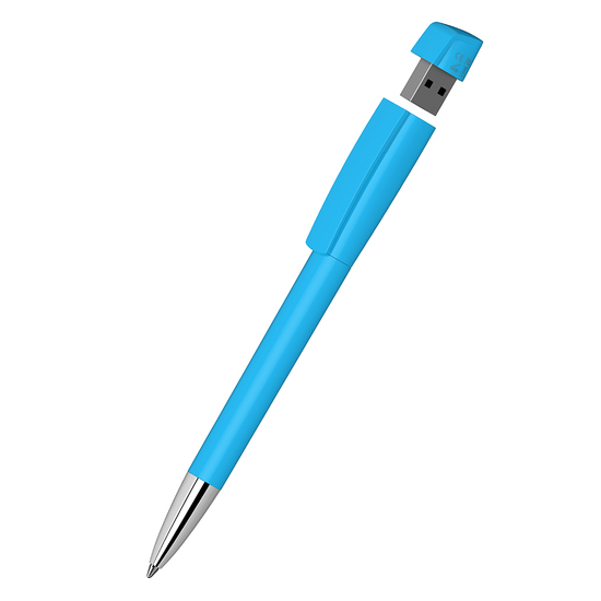 Klio-Eterna - Turnus high gloss Mn USB 2.0 - Drehkugelschreiber mit integriertem USB-Stick