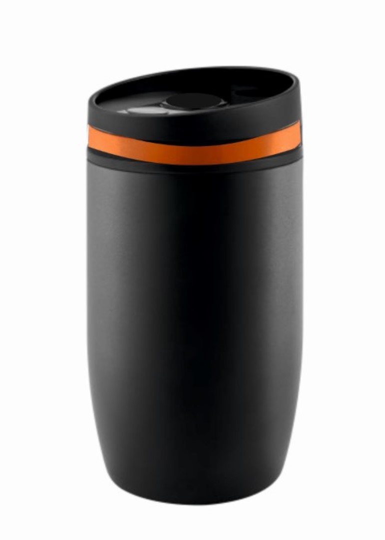 Metmaxx® Thermobecher "CremaOfficinaNero"
