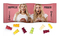 TwinSet 10 g Gummibärchen Standard-Folie transparent