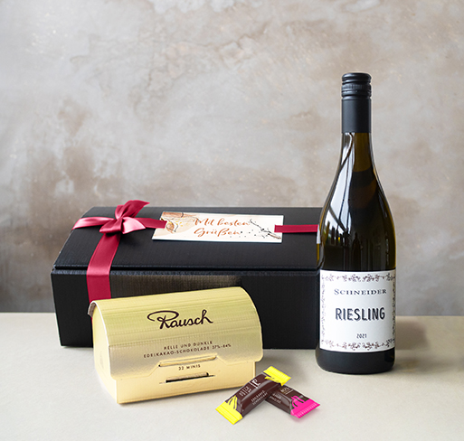 Geschenkset "Goldrausch" 1324 g  Rote Schleife