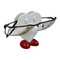 Brillenhalter Herz Nase