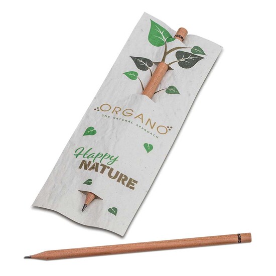 Bleistift im Samenpapieretui - Karotte, Druck 4/4-c