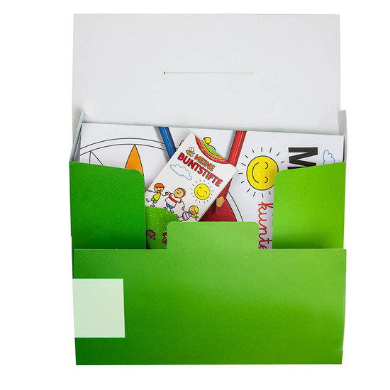 Upcycling-Set – Standard - Zeitungspapier - Tampondruck 2-c