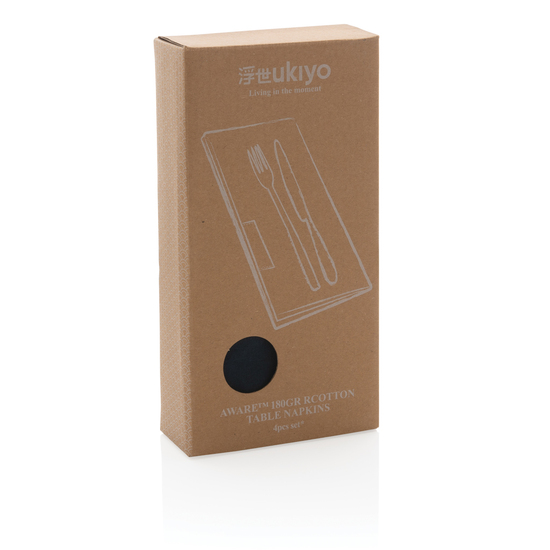 Ukiyo Aware™ 180gr rCotton 4-tlg. Servietten-Set