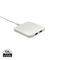 10W Wireless Charger aus RSC recycl. Kunststoff mit Dual-USB