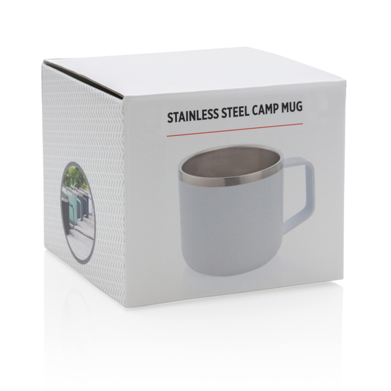 Stainless-Steel Camping-Tasse