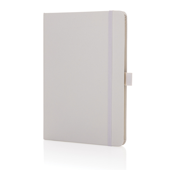 Sam A5 Notizbuch aus RCS zertifiziertem Lederfaserstoff