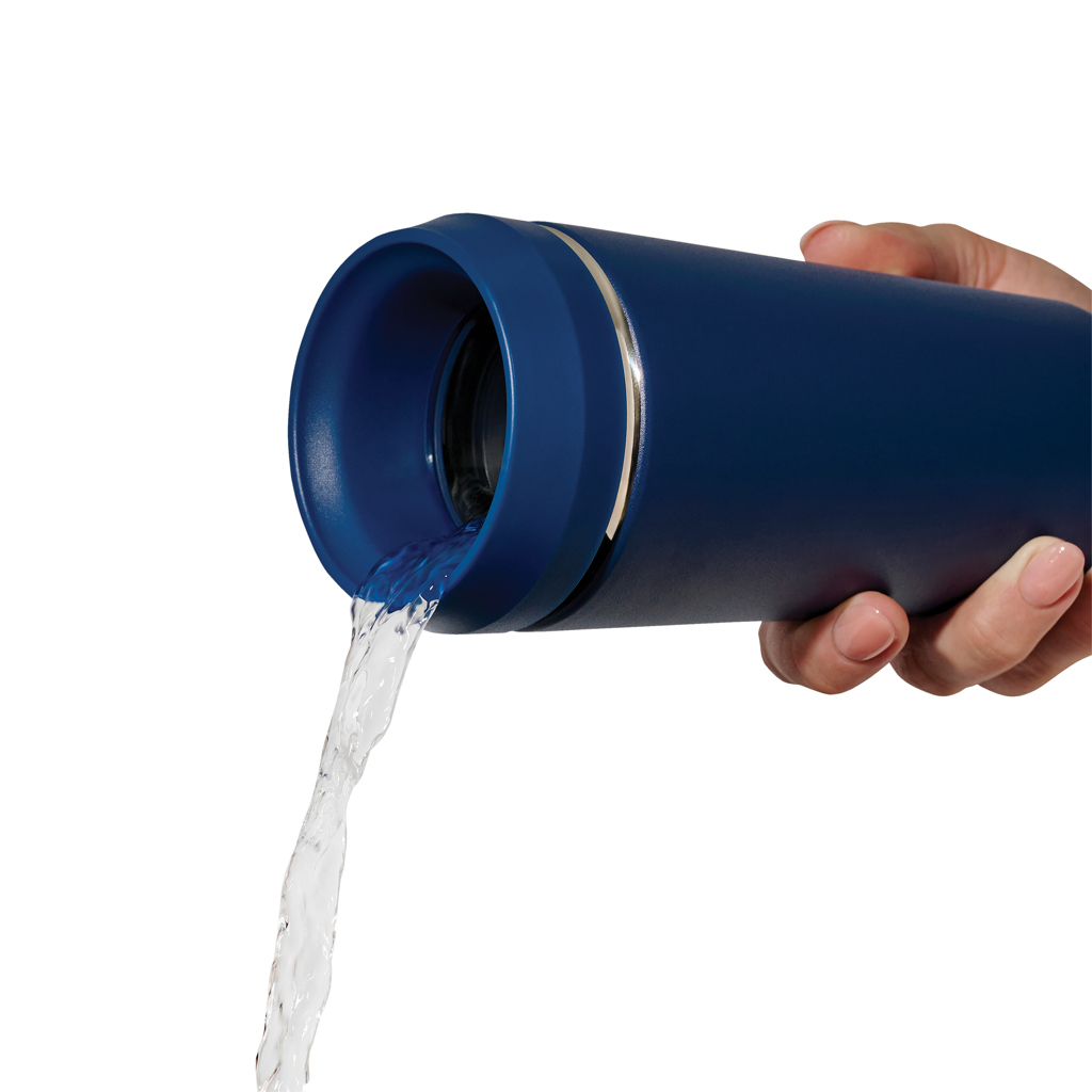 Topl-Trinkbecher aus rec. Stahl mit 360-Grad-Deckel 354ml