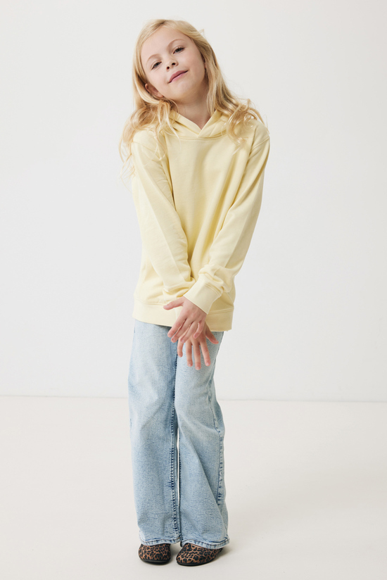 IQONIQ Yengo KidsHoodie mit Seitentaschen aus rec. Baumwolle